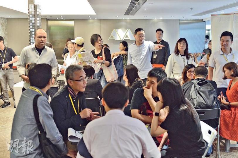 由資深投資者盧華旗下公司發展的深水埗大埔道AVA 61,過去兩日錄約470組準買家參觀示範單位,預計日內公布銷售安排和加推單位。 (馮凱鍵攝) 由資深投資者盧華旗下公司發展的深水埗大埔道AVA 61,過去兩日錄約470組準買家參觀示範單位,預計日內公布銷售安排和加推單位。 (馮凱鍵攝)