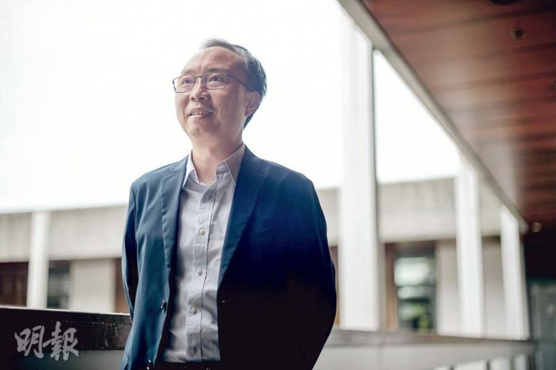 中大中文系副系主任鄧思穎表示,語言會隨環境而變化,同時亦會有其生存之道。(蘇智鑫攝) 中大中文系副系主任鄧思穎表示,語言會隨環境而變化,同時亦會有其生存之道。(蘇智鑫攝)