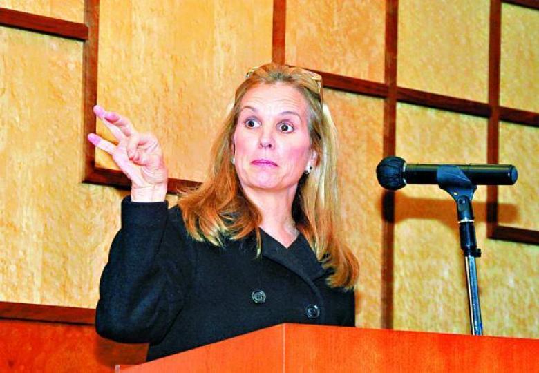 ■Kerry Kennedy寫給黃之鋒的信。 ■Kerry Kennedy寫給黃之鋒的信。