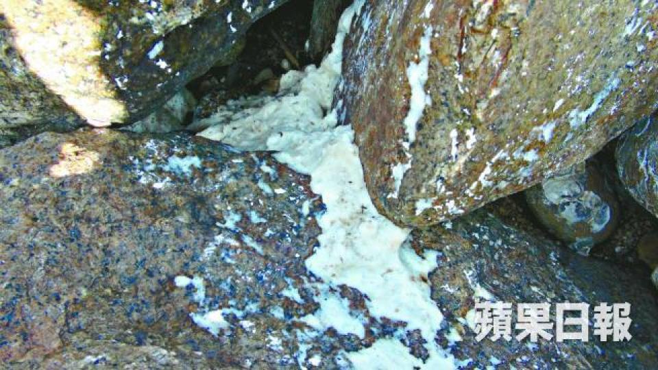 ■不少硬脂溶化在石隙,難以清理。
■不少硬脂溶化在石隙,難以清理。