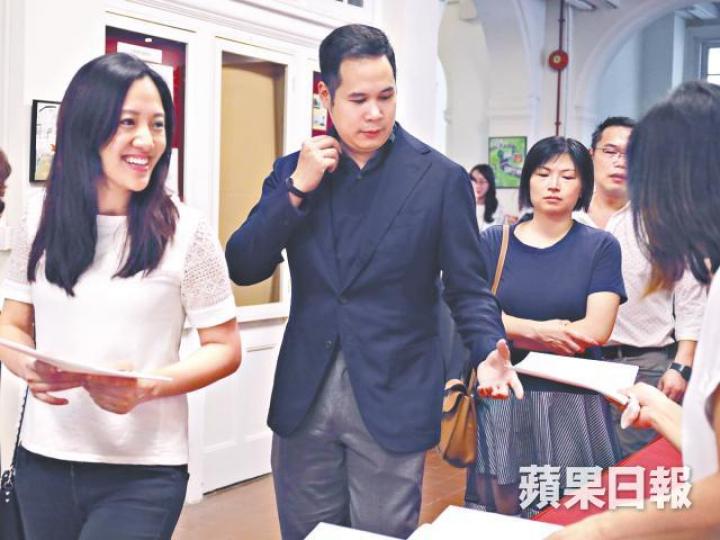 ■昨約有2,400人出席新小拔入學簡介會。
■昨約有2,400人出席新小拔入學簡介會。