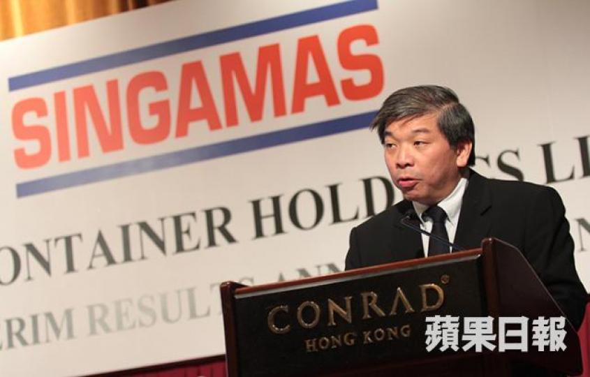 ■勝獅主席兼首席行政總裁張松聲。 資料圖片
■勝獅主席兼首席行政總裁張松聲。 資料圖片