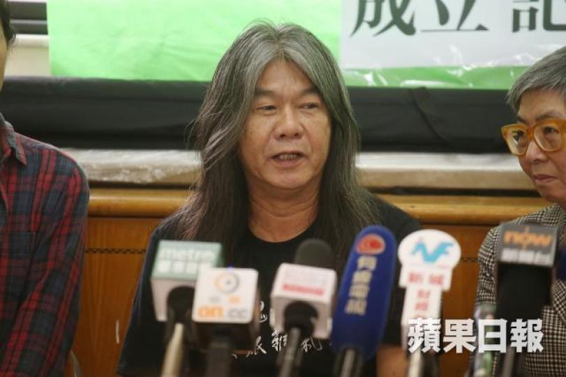 ■梁國雄直斥無判詞是不負責任。朱家駿攝 ■梁國雄直斥無判詞是不負責任。朱家駿攝
