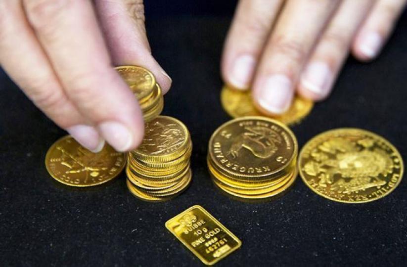 ■金價短期下一波阻力喺1,350美元。 資料圖片
■金價短期下一波阻力喺1,350美元。 資料圖片