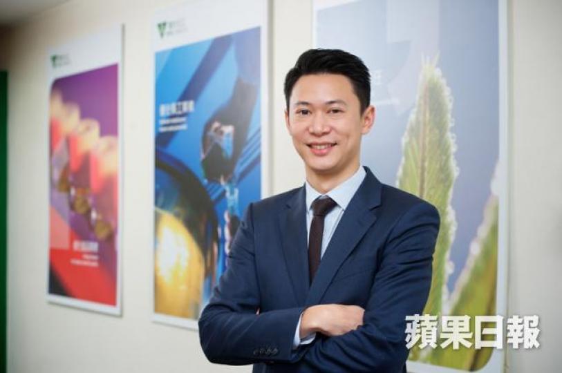 ■葉氏化工太子爺葉鈞首次以企業發展總裁身份見人。
