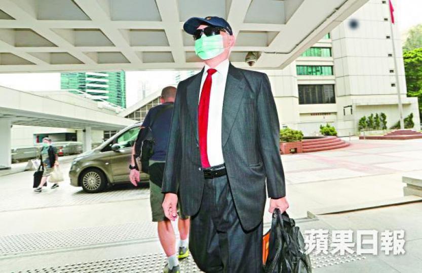 ■創立APSC的周向榮昨辯稱「2012年嘅時候我喺APSC係冇official（官方）嘅角色㗎」。張志華攝
