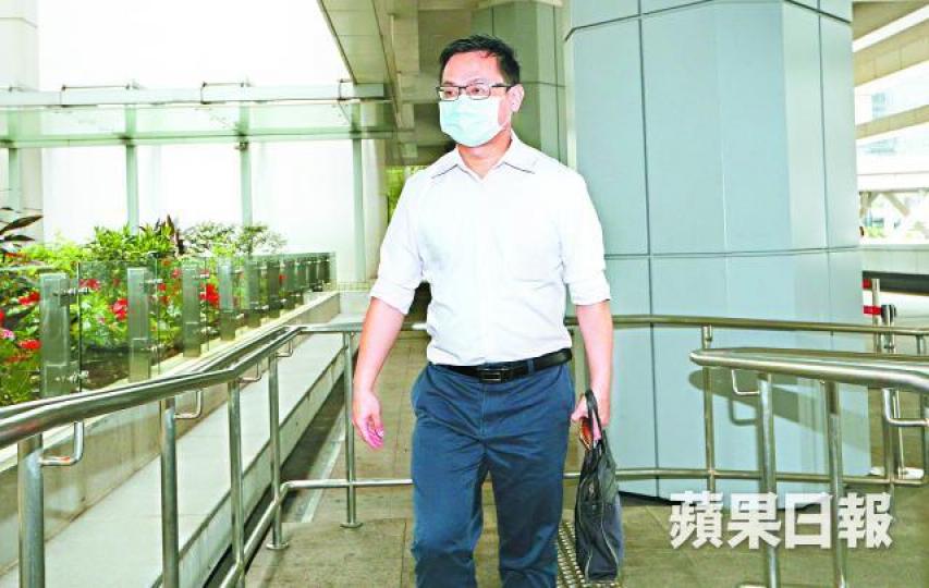 ■次被告陳冠忠被指一直聲稱APSC實驗室運作達GMP水平。張志華攝

