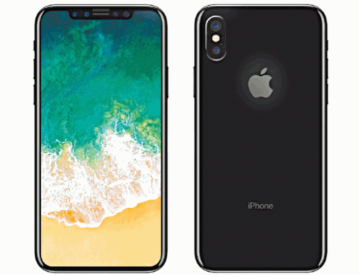 ■網傳iPhone8照片顯示機面不設實體Home鍵。
■網傳iPhone8照片顯示機面不設實體Home鍵。