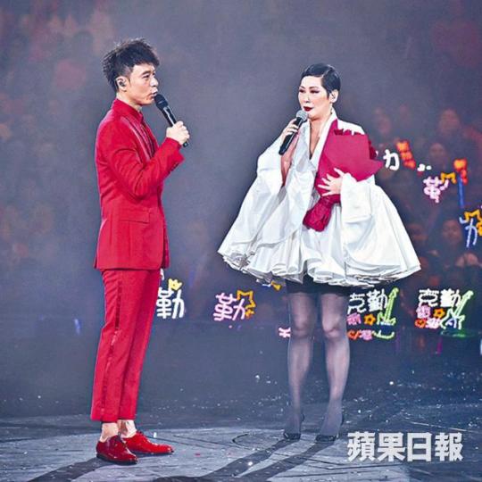 ■關淑怡指最難過時，李克勤是其中一位支持她的人。
