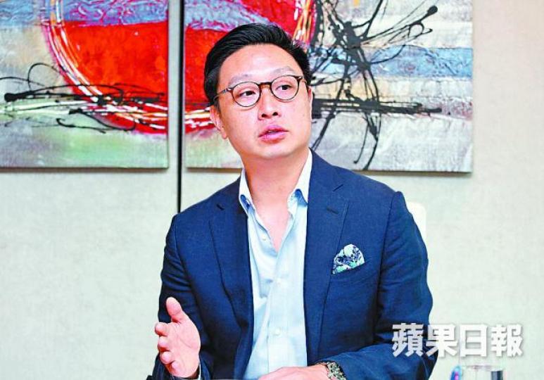 ■富衛謝振國指醫護網絡拓展至亞洲區後，客戶有更多選擇。　李潤芳攝