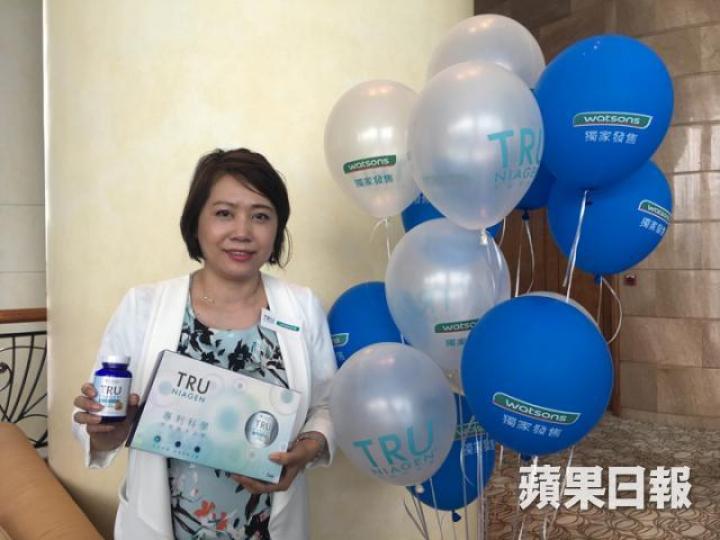 ■張慧屏話自己食咗「TRU NIAGEN」一個月左右，覺得瞓得好咗。范穎琛攝