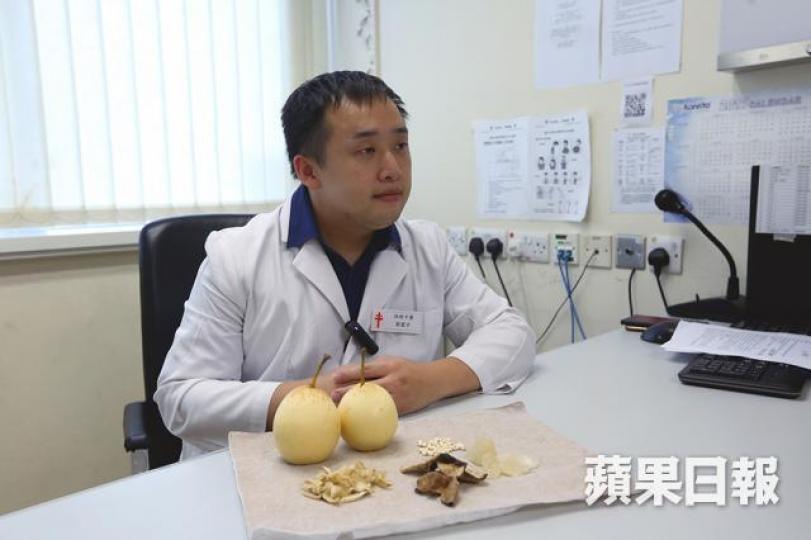 ■劉震宇醫師指秋天由燥氣主導。黃文邦攝