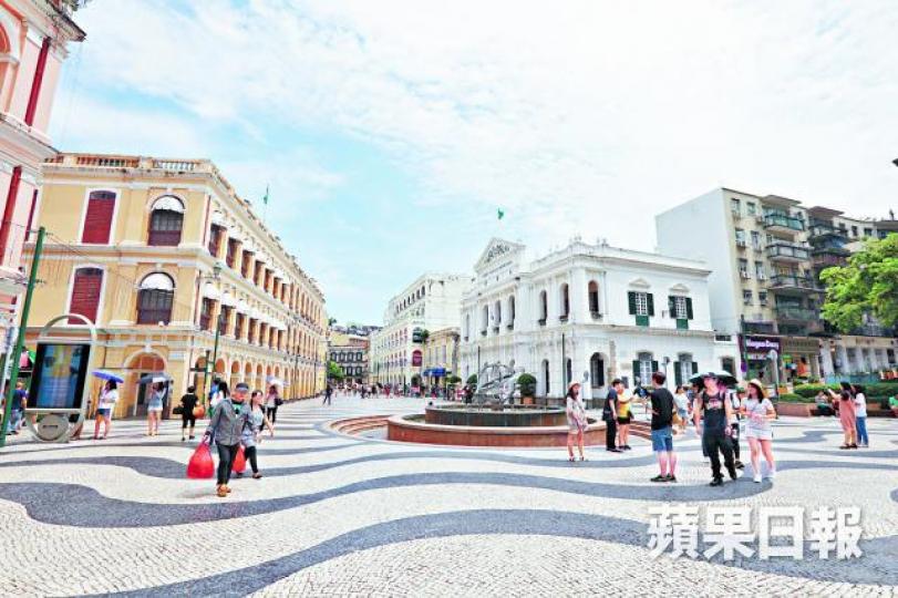 ■澳門選舉昨進入冷靜期，街上氣氛平靜。