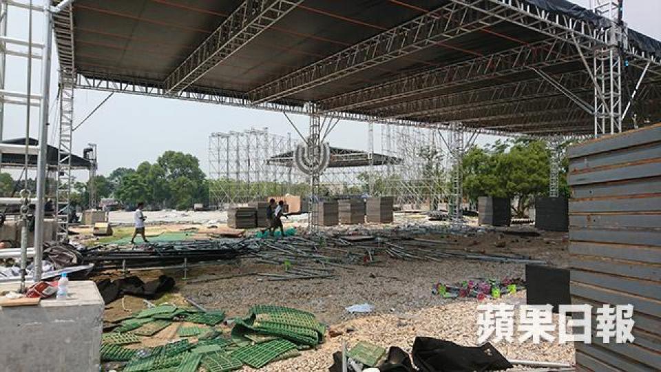 ■電音節上周六在西九文化區舉行，其間發生一死三命危事故。
