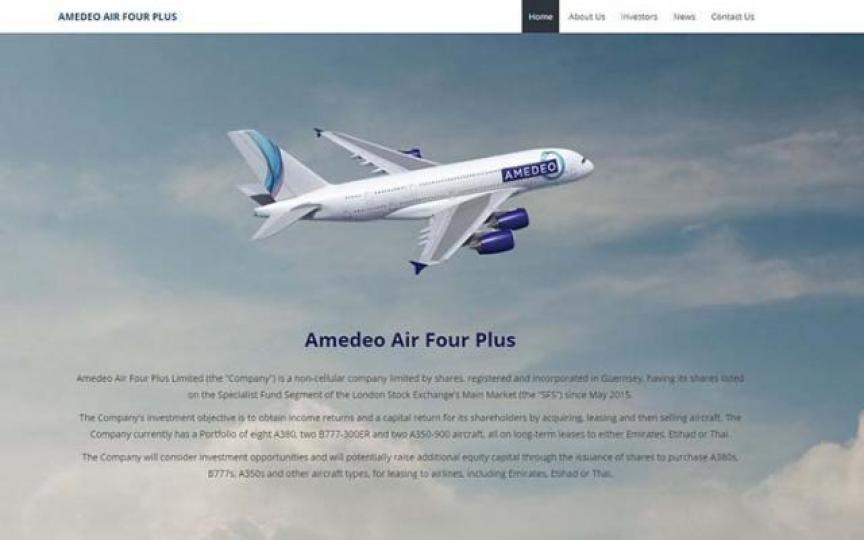 ■Amedeo Air Four Plus透過飛機租賃，每季派發股息，預期年息率接近8%。　互聯網圖片
