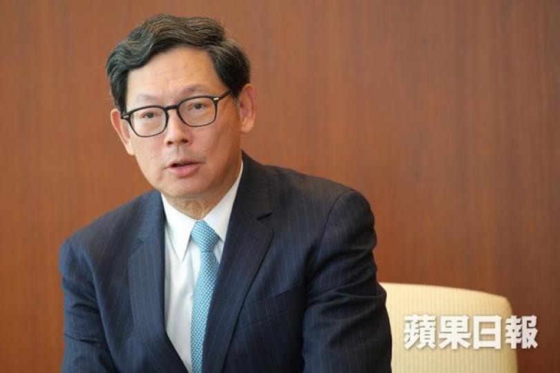 ■金管局總裁陳德霖。　資料圖片
