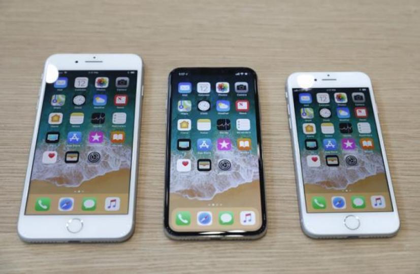 ■iPhone8銷情料受到iPhone X拖累。資料圖片