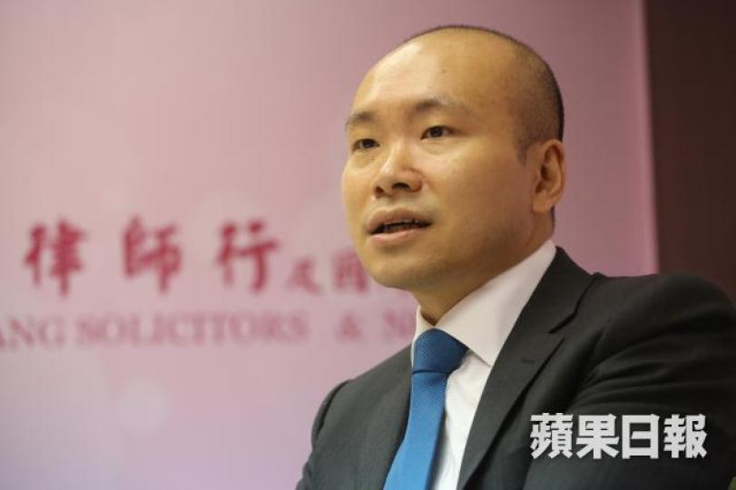 ■律師兼法政匯思成員黃鶴鳴指，何言論或已令律師專業的名譽受損。