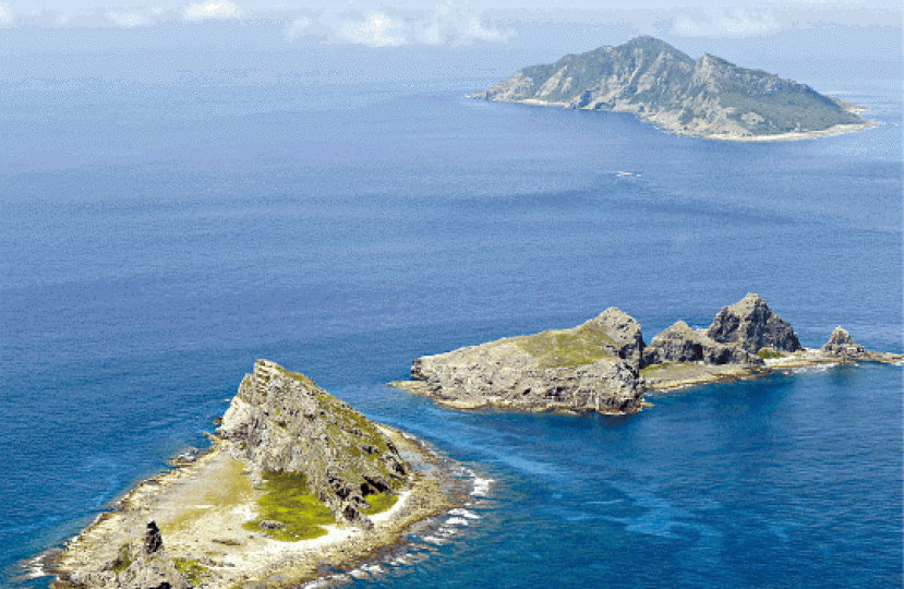■日本擬將釣魚台改名為石垣市尖閣。
