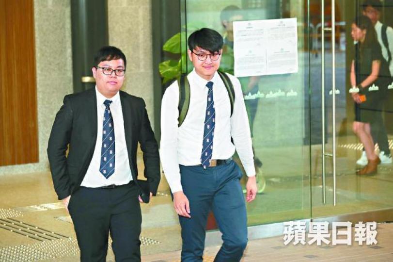 ■馮敬恩與李峰琦被判社會服務令。
