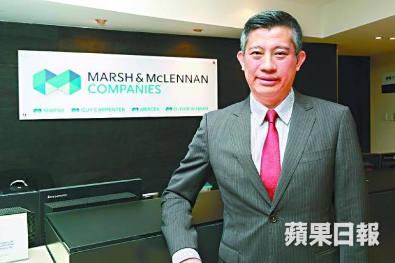 ■王玉麟建議將退休金分為三筆投資。　張柏基攝