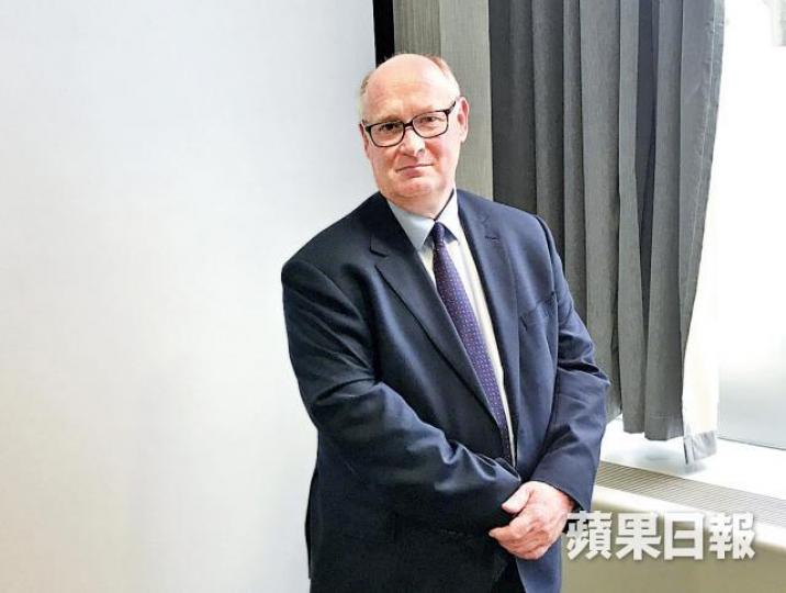 ■范智廉指出，儲局縮表屬預期之內，相信股樓不會出現大調整。　周家誠攝
