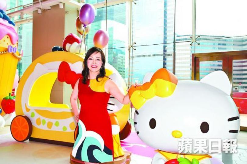 ■文靜芝表示，MegaBox有不少活動專為小朋友而設。　李潤芳攝