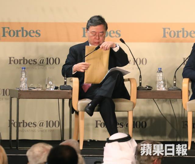 ■有陳啟宗講話嘅場合，基本上唔會有冷場，又一定有金句。朱永倫攝