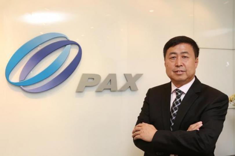 ■電子支付潛力非凡，百富環球贏盡先行者優勢。圖為行政總裁蘆杰。資料圖片