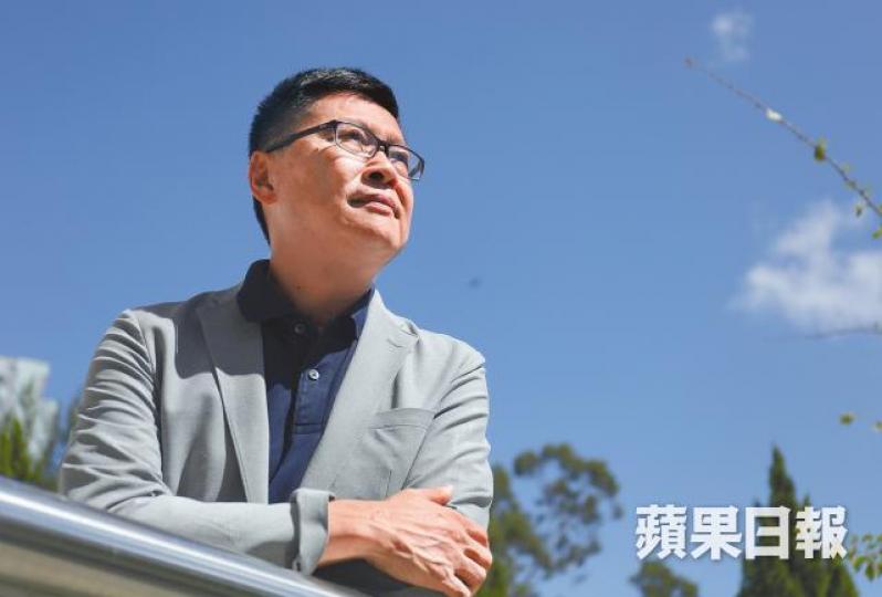 ■陳健民。王心義攝■三年前的今日，下午5時58分，警方施放催淚彈圖驅散聲援佔中的示威者，但最後卻令更多人為公義站出來。