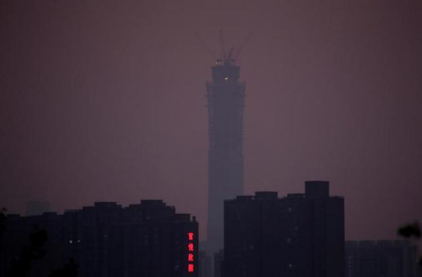 ■北京當局日前又要求在十九大期間保證京城有藍天。
