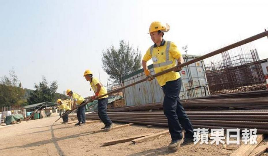 ■建築業近年的薪金水平提升速度驚人。
