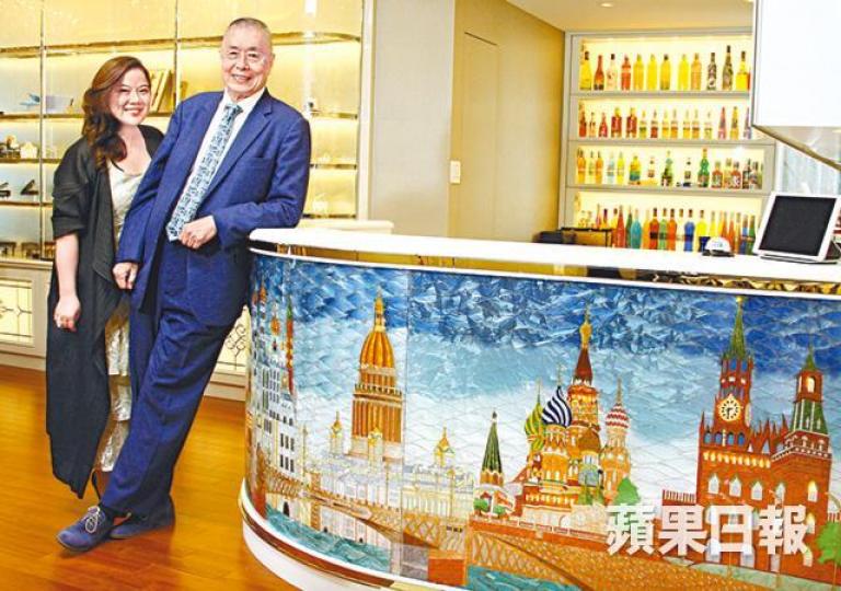 ■劉詩昆將三個單位打通，接近7,000呎的豪宅猶如私人藝術館。
