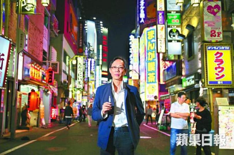 ■李小牧在新宿歌舞伎町打滾29年，見盡劏客騙局。王心義攝■歌舞伎町到處有人在街拉客。