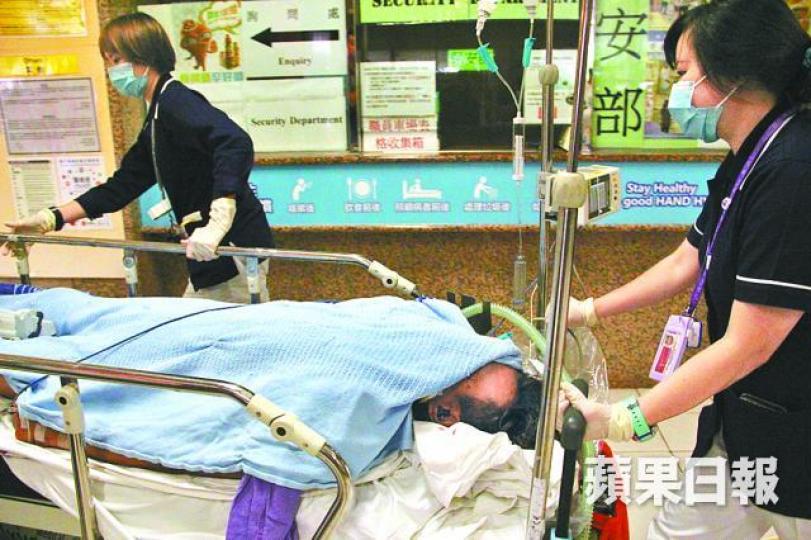 ■遭扑頭重創的越南男子腦幹死亡。梁澤岡攝
