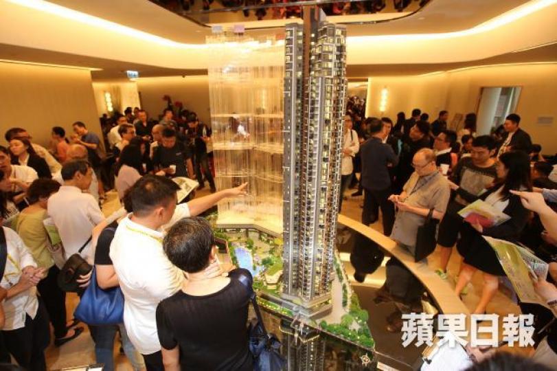 ■晉海本周六將進行第三輪銷售，共發售328伙。資料圖片
