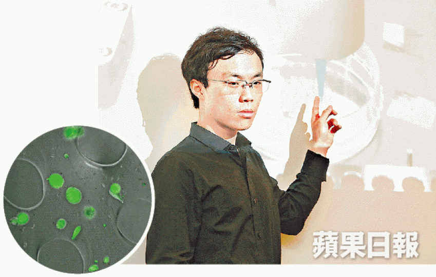 ■Hon Son稱日後或可應用3D打印心臟組織（小圖）修補極微細的微創。