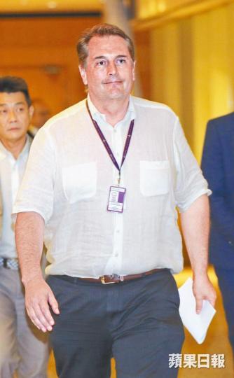 快運行政總裁安浩恩民航處長李天柱