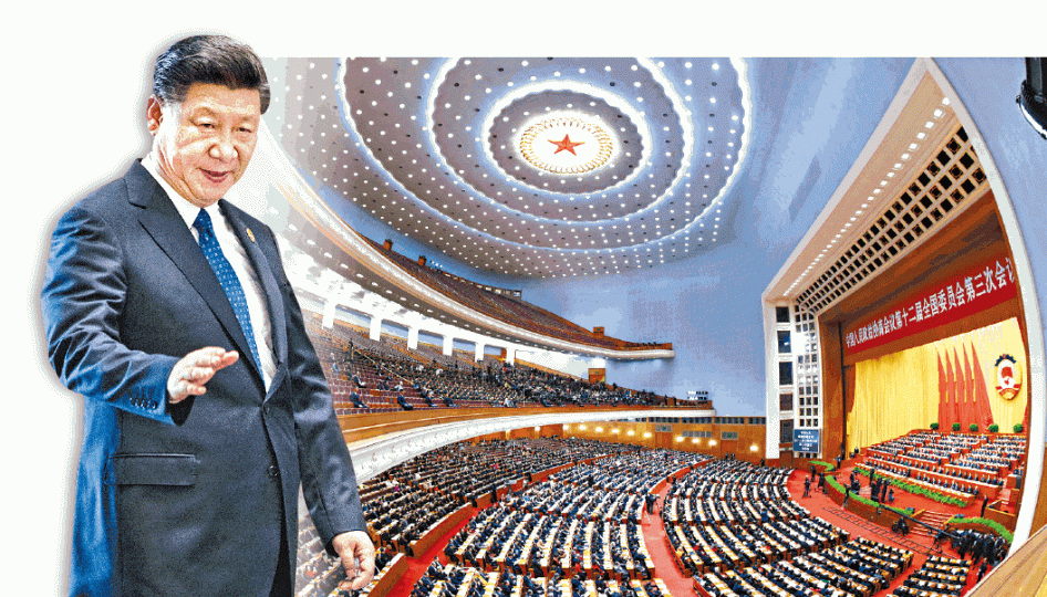■中共十九大召開在即,市場預計內地股市以維穩為主;左圖為國家主席習近平。資料圖片 ■中共十九大召開在即,市場預計內地股市以維穩為主;左圖為國家主席習近平。資料圖片