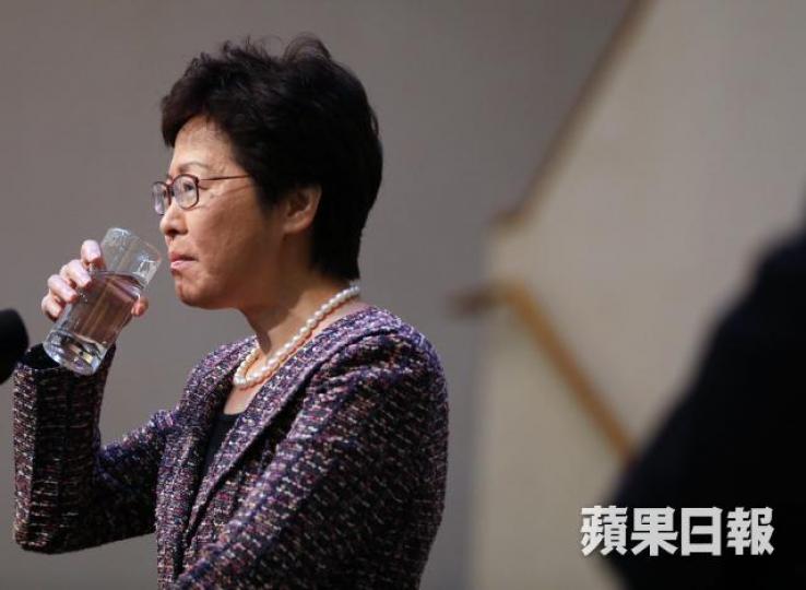 ■特首林鄭月娥周三發表任內首份施政務告。資料圖片