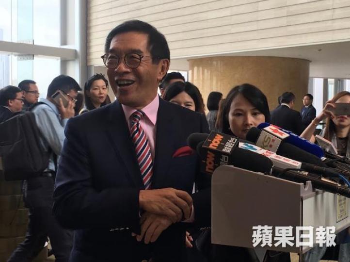 ■證監會主席唐家成。范穎琛攝