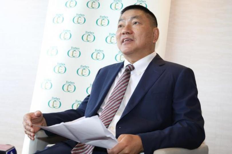 ■惠理近日突然三連陽爆上，弱勢股變強勢股；圖為主席謝清海。資料圖片