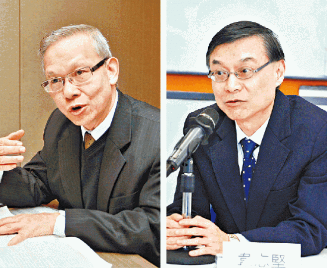 ■王銳強(左圖)及韋志堅(右圖)均認為政府法例有效堵塞逃稅漏洞。 ■王銳強(左圖)及韋志堅(右圖)均認為政府法例有效堵塞逃稅漏洞。