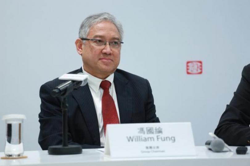 ■馮氏家族旗下四家上市公司,利標品牌最具投資吸引力。圖為主席。資料圖片 ■馮氏家族旗下四家上市公司,利標品牌最具投資吸引力。圖為主席。資料圖片