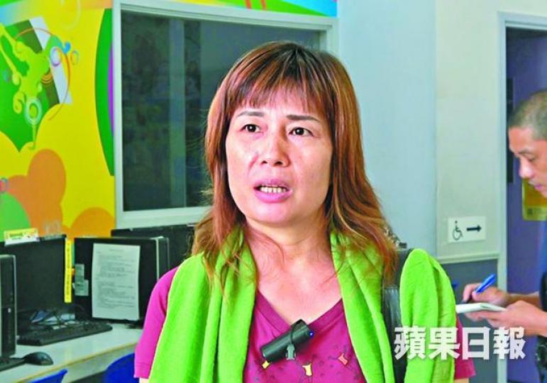■毛女士批評林鄭沒增公屋供應。
■毛女士批評林鄭沒增公屋供應。