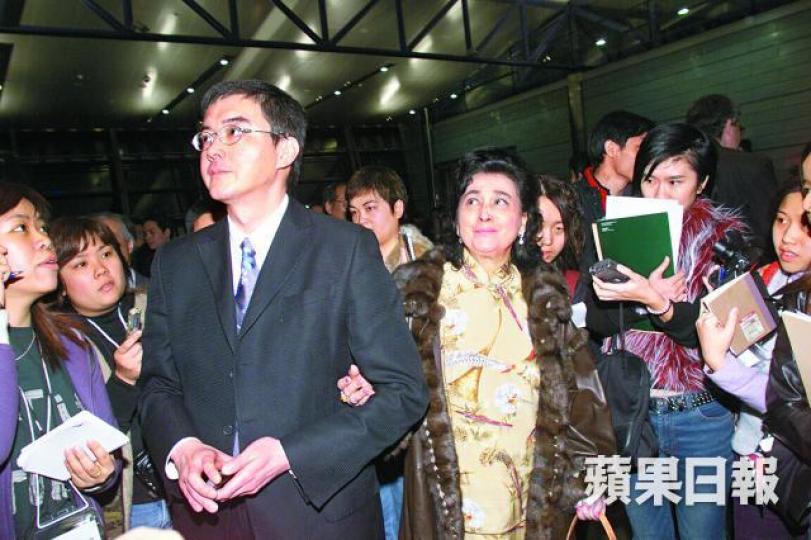 ■十姑娘兒子麥家興上月病逝。 ■十姑娘兒子麥家興上月病逝。