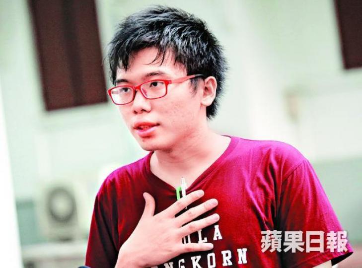 ■秦聯豐出書讓泰國人了解黃之鋒精神。
■秦聯豐出書讓泰國人了解黃之鋒精神。