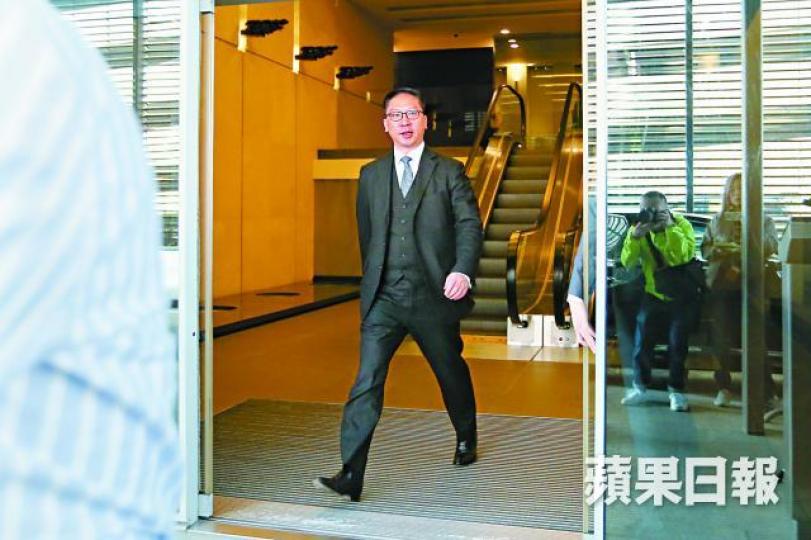 ■袁國強稱覆核刑期是律政司決定。資料圖片
■袁國強稱覆核刑期是律政司決定。資料圖片