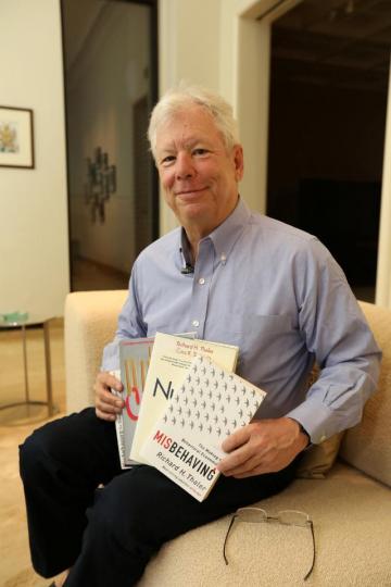 ■諾貝爾經濟學獎得主Richard Thaler。 ■諾貝爾經濟學獎得主Richard Thaler。