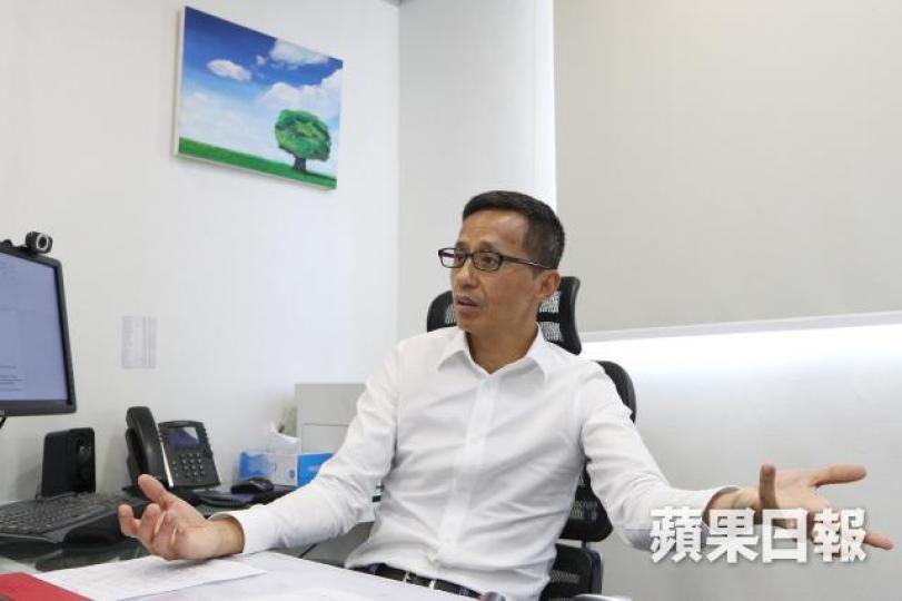 ■楊主光是歷史系畢業,並認為歷史教會他的事,至今適用。張志華攝
■楊主光是歷史系畢業,並認為歷史教會他的事,至今適用。張志華攝